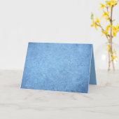 Blaues Eis Karte (Gelbe Blume)