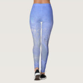 Blaues Eis Leggings (Rückseite)