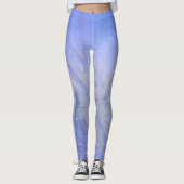 Blaues Eis Leggings (Vorderseite)