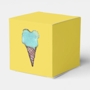 BLAUES EIS-MINZEIS, BUBBLE GUM GESCHENKSCHACHTEL