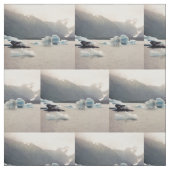 Blaues Eis Stoff (Muster)