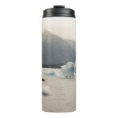 Blaues Eis Thermosbecher (Vorderseite)