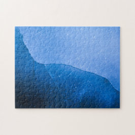 Blaues Eis Unerwachsener Puzzle