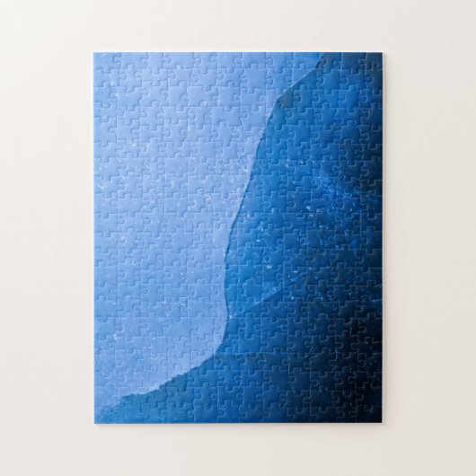 Blaues Eis Unerwachsener Puzzle (Vertikal)