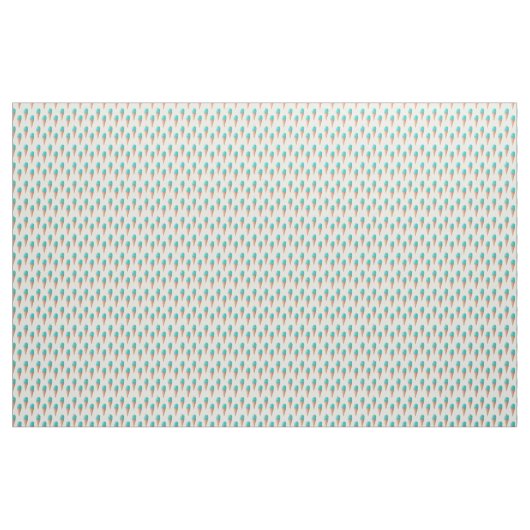 Blaues Eiscreme-Kronmuster, hellgelb Stoff (Yard (91,4 cm))