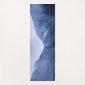 Blaues Eisflächen-Foto Yogamatte (Vorderseite)