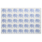 Blaues Elefant-Druck-Gewebe Stoff (Fat Quarter (45,7 x 55,9 cm))
