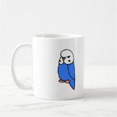 Blaues Englisch Budgie Kaffeetasse (Links)