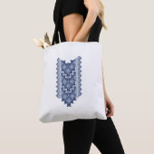 Blaues ethnisches Muster Tasche (Von Nahem)