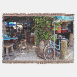 Blaues Fahrrad Decke