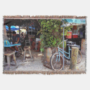 Blaues Fahrrad Decke