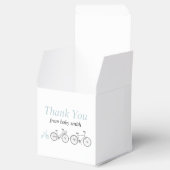 Blaues Fahrrad Geschenkschachtel (Geöffnet)