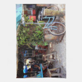 Blaues Fahrrad Handtuch (Vertikal)