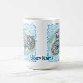Blaues Fahrrad Kaffeetasse (Mittel)