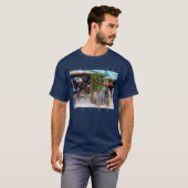 Blaues Fahrrad T-Shirt (Vorne ganz)