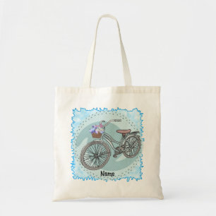 Blaues Fahrrad Tragetasche