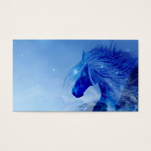 Blaues Fantasiepferd