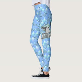 Blaues Farbspektrum Leggings
