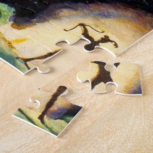 Blaues feenhaftes Puzzlespiel Puzzle (Seite)