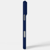 Blaues Feld Case-Mate iPhone Hülle (Rückseite / Rechts)