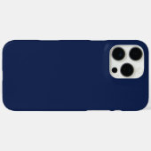 Blaues Feld Case-Mate iPhone Hülle (Rückseite (Horizontal))
