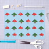 Blaues festes Mushroom-Tissue Seidenpapier (Handwerk)