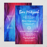Blaues Feuer und Eis | Star von David Bar Mitzvah