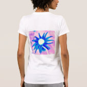 Blaues Fisch T-Shirt (Rückseite)