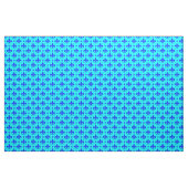 Blaues Fleur-de-lis-Muster Stoff (Yard (91,4 cm))