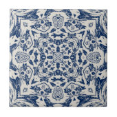 blaues fliese (Vorderseite)