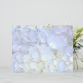 Blaues, florales, zweiseitiges, schwarzes Druckpap (Stehend Vorderseite)