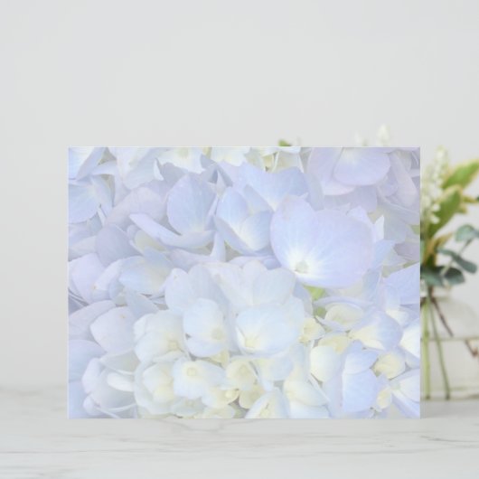 Blaues, florales, zweiseitiges, schwarzes Druckpap (Stehend Vorderseite)