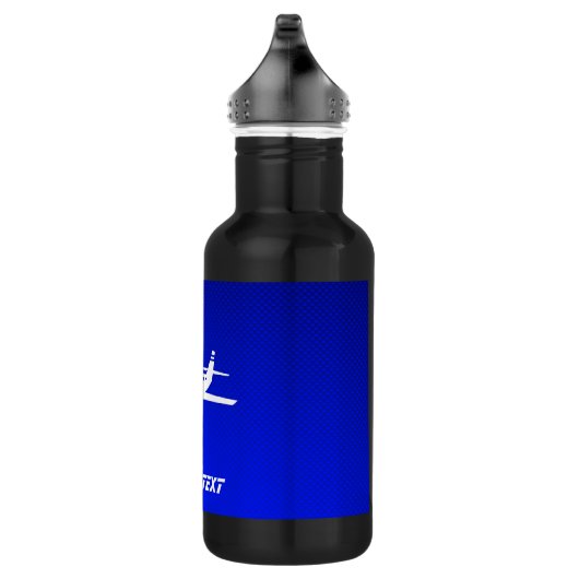 Blaues Flugzeug Trinkflasche (Rechts)