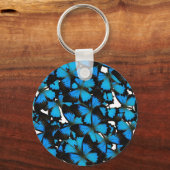 Blaues Frack Schlüsselanhänger (Vorderseite)