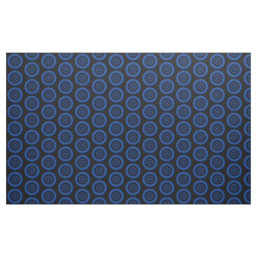 Blaues Fraktal Stoff (Yard (91,4 cm))