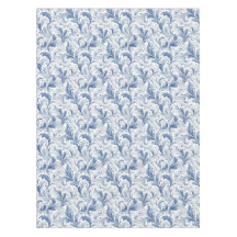 Blaues französisches Land-Toile-Muster