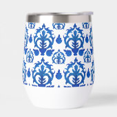 Blaues französisches Toile-Muster (Links)