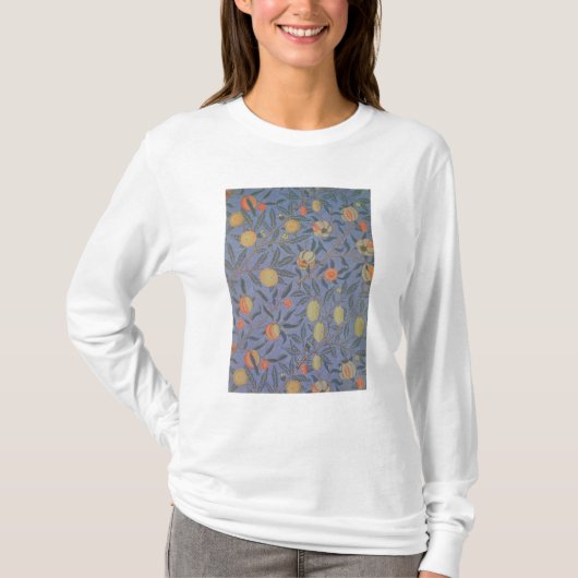 Blaues Fruit oder "Pomegranate T-Shirt (Vorderseite)