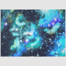 Blaues Galaxie-Serien-Design 10