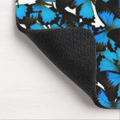 Blaues GebirgsFrack Mousepad (Ecke)