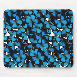 Blaues GebirgsFrack Mousepad