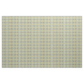 Blaues geometrisches Muster Stoff (Fat Quarter (45,7 x 55,9 cm))