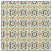 Blaues geometrisches Muster Stoff (Nahaufnahme)