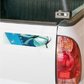 Blaues Geschenk I Autoaufkleber (Auf Lkw)