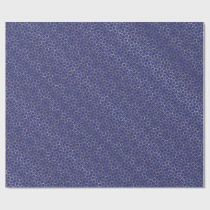Blaues Geschenkpapier