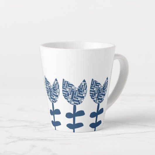 Blaues Gewässer Milchtasse (Rechte Ecke)