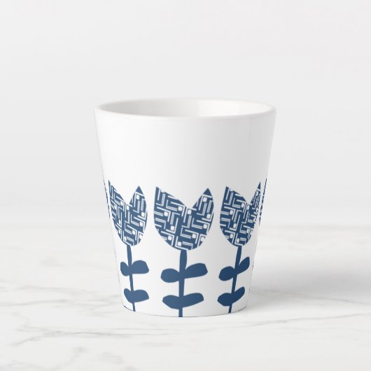 Blaues Gewässer Milchtasse (Vorderseite)