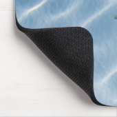 Blaues Gewässer mit Seestern Mousepad (Ecke)