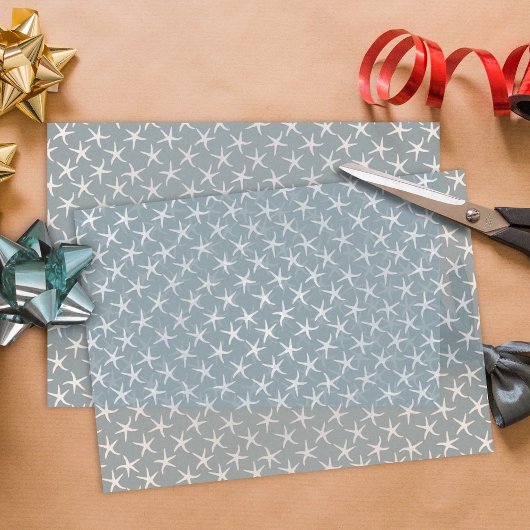 Blaues Gewebepapier Seidenpapier