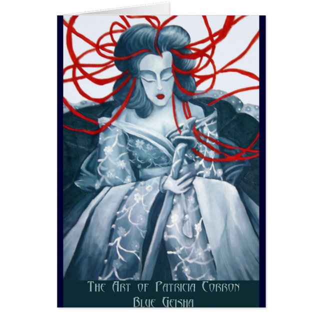 Blaues Giesha (Vorne)